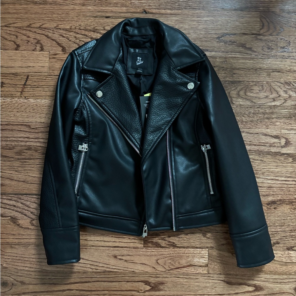 NWT Art Class Moto Jacket